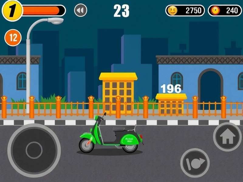 Tuk Tuk Jugaad Challenge Gameplay Screenshot
